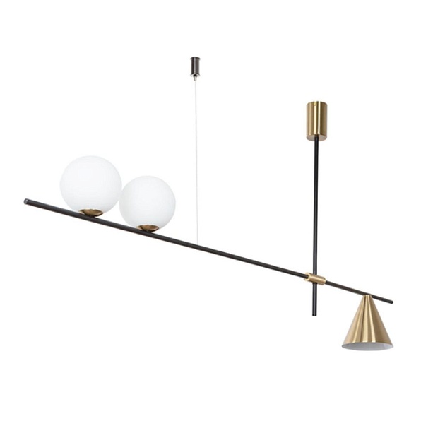 Подвесная люстра Arte Lamp Jacob A7029PL-3BK Фото № 