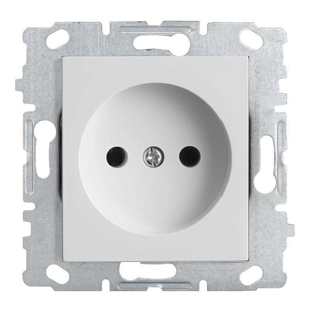 Розетка 2P Vesta-Electric Roma белый FRZ00010001BEL Фото № 