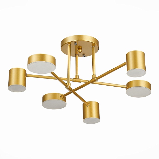 Потолочная светодиодная люстра Evoluce Nobel SLE201022-06 изображение Потолочная светодиодная люстра Evoluce Nobel SLE201022-06 Фото №