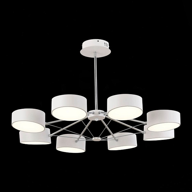 Потолочная светодиодная люстра Evoluce Valle SLE6005-502-08 изображение 6 Потолочная светодиодная люстра Evoluce Valle SLE6005-502-08 Фото № 6