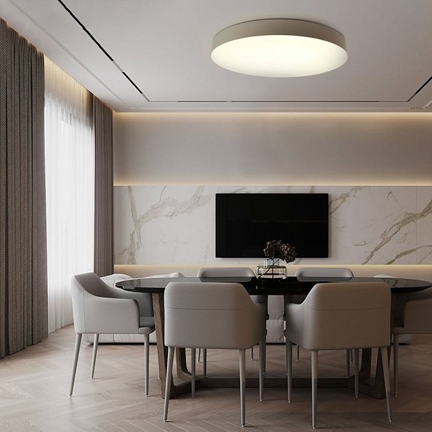 Потолочный светодиодный светильник Feron Simple matte AL6200 48070 Фото № 9