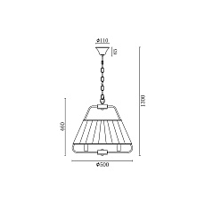 Подвесная люстра Vele Luce Isabella VL4254P05 3