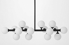 Подвесная люстра Lumina Deco Marsiada LDP 6033-16 BK 5