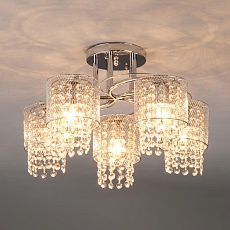 Потолочный светильник Eurosvet 30137/5 хром 2