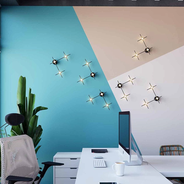 Настенный светодиодный светильник Odeon Light L-vision Costella 3906/9WL Фото № 2