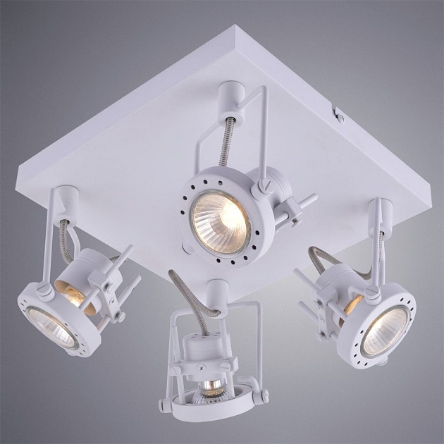 Спот Arte Lamp Costruttore A4300PL-4WH Фото № 2
