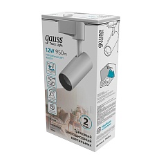 Трековый светодиодный светильник Gauss Track Light Led TR064 2