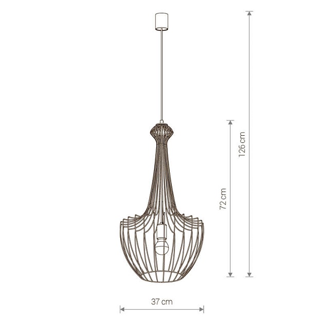 Подвесной светильник Nowodvorski Luksor 8851 изображение 2 Подвесной светильник Nowodvorski Luksor 8851 Фото № 2