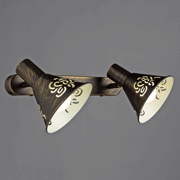 Спот Arte Lamp Cono A5218AP-2BR Фото № 2