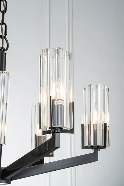 Подвесная люстра Belfast Malone 6035-6 BL CL изображение 3 Подвесная люстра Belfast Malone 6035-6 BL CL Фото № 3