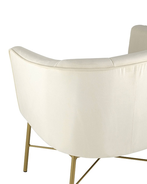 Кресло Stool Group Шале велюр бежевый FALETTE BEIGE Фото № 6