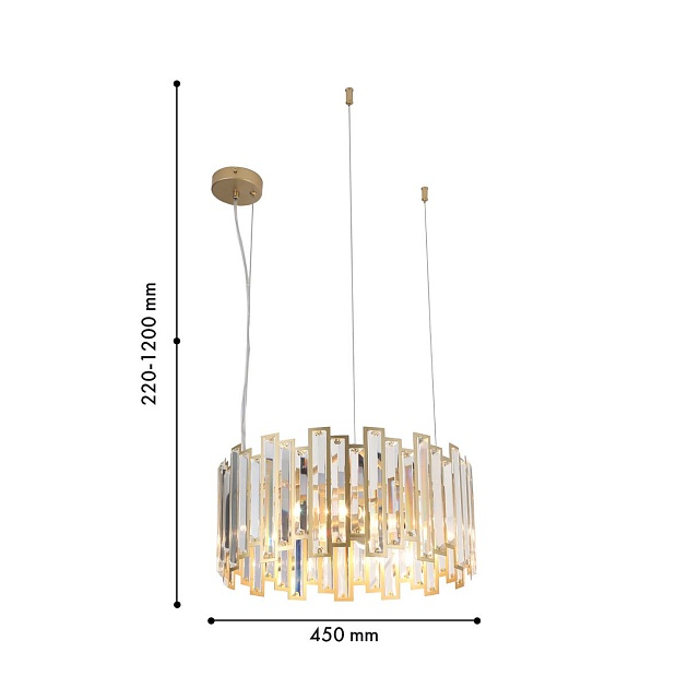 Подвесная люстра F-Promo Steg 4484-4P Фото № 2