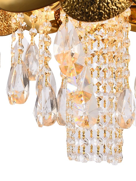 Подвесная люстра Natali Kovaltseva Valencia 91009/6C Gold Фото № 3