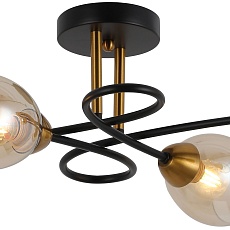 Потолочная люстра Illumico IL8263-4COU-79 BK GD 2