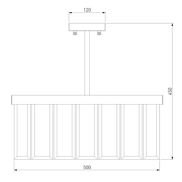 Потолочная люстра Bogates Eclipse 358/5 Smart Фото № 4
