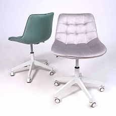 Поворотное кресло AksHome Carolyn велюр, мятный 91958 4