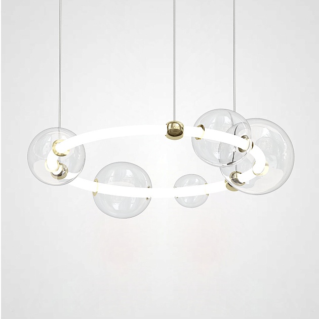 Подвесная люстра Imperium Loft Sessa Ring 195004-23 Фото № 