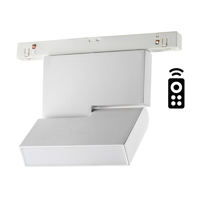 Трековый однофазный светодиодный светильник Novotech Shino Flum 358625 Фото № 