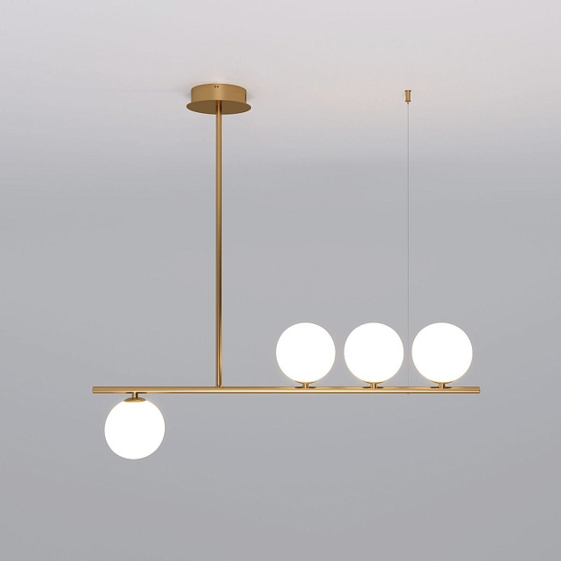 Подвесная люстра Eurosvet Fredo 70136/4 золото изображение Подвесная люстра Eurosvet Fredo 70136/4 золото Фото №