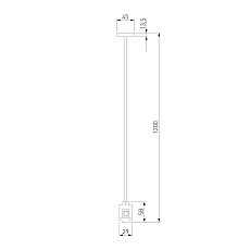 Набор для подвеса Elektrostandard Esthetic Magnetic 85155/00 a065439 4