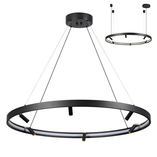 Подвесная светодиодная люстра Odeon Light Hightech Fonda 4317/93L Фото № 