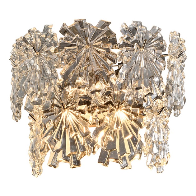 Настенный светильник iLamp Homy W2545-2 NIC изображение Настенный светильник iLamp Homy W2545-2 NIC Фото №