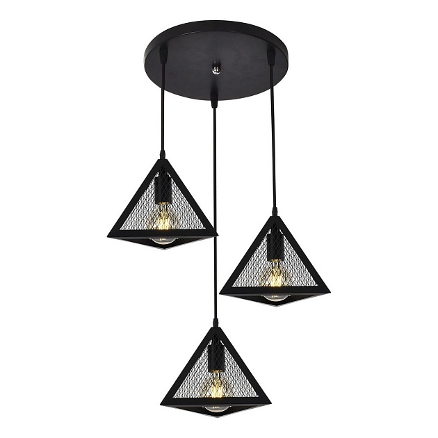 Подвесная люстра Reluce 03042-0.9-03 BK Фото № 