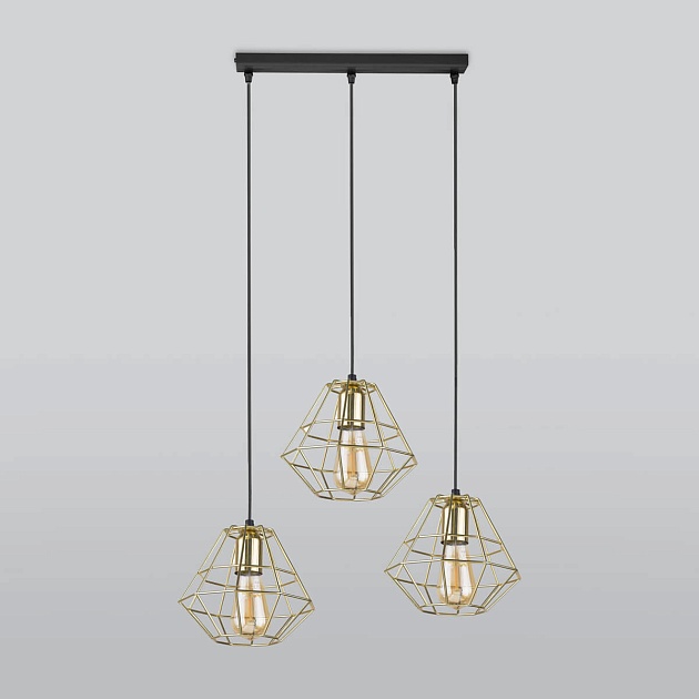 Подвесной светильник TK Lighting 4111 Diamond Gold Фото № 