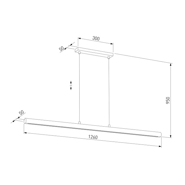 Подвесной светодиодный светильник TK Lighting 1428 Rollo Led Фото № 3