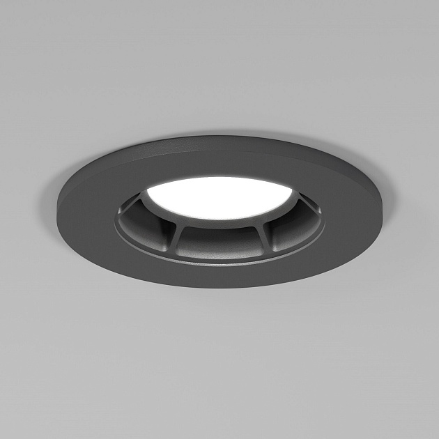 Встраиваемый светильник Elektrostandard Asimo 25009/01 графит a064266 Фото № 