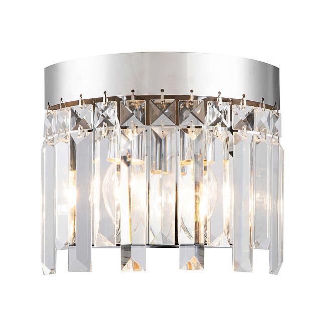Настенный светильник Indigo LACRIMA 12026/2W Chrome V000362 изображение Настенный светильник Indigo LACRIMA 12026/2W Chrome V000362 Фото №