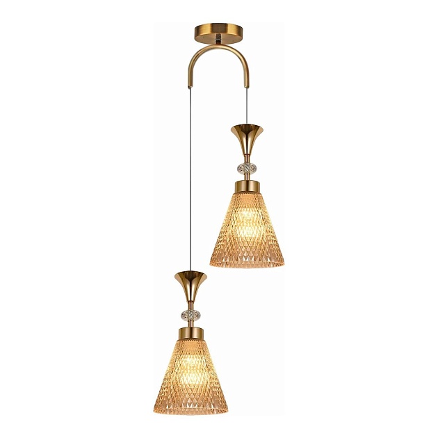 Подвесной светильник Reluce 02005-0.9-02 Amber Фото № 