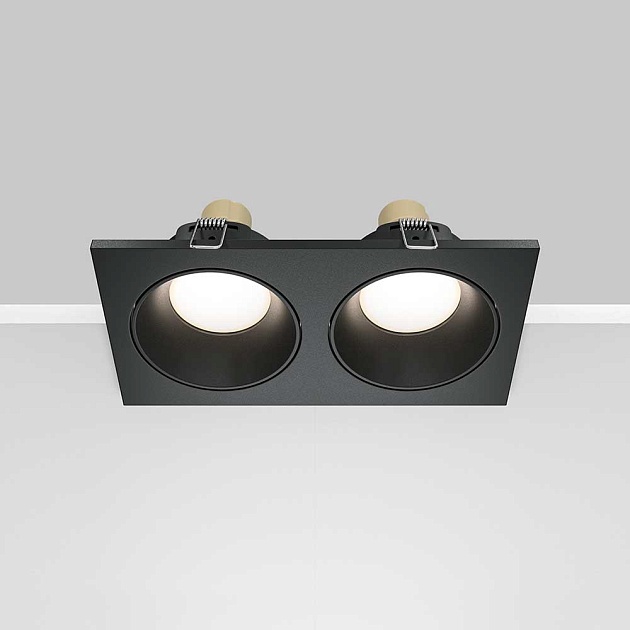 Встраиваемый светильник Maytoni Technical Zoom DL033-2-02B изображение 4 Встраиваемый светильник Maytoni Technical Zoom DL033-2-02B Фото № 4