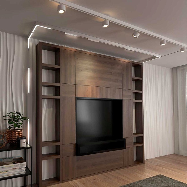 Трековый однофазный светодиодный светильник Novotech Shino Flum 358548 Фото № 3