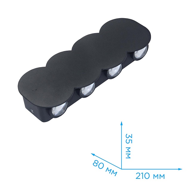 Уличный настенный светодиодный светильник Apeyron 31-06 Фото № 2