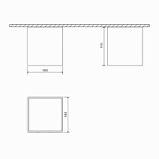 Потолочный светодиодный светильник DesignLed GW-8601-10-BL-WW 004900 1