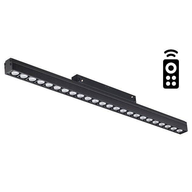 Трековый однофазный светодиодный светильник Novotech Shino Flum 358624 Фото № 