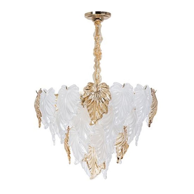 Подвесная люстра Arte Lamp Lilly A4070LM-9GO Фото № 