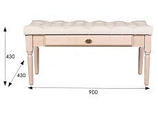 Банкетка Мебелик Оливия 001726 2