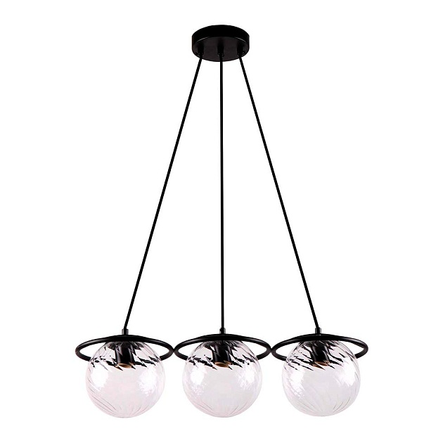 Подвесной светильник ЭкономСвет 20901/3BK CL Фото № 