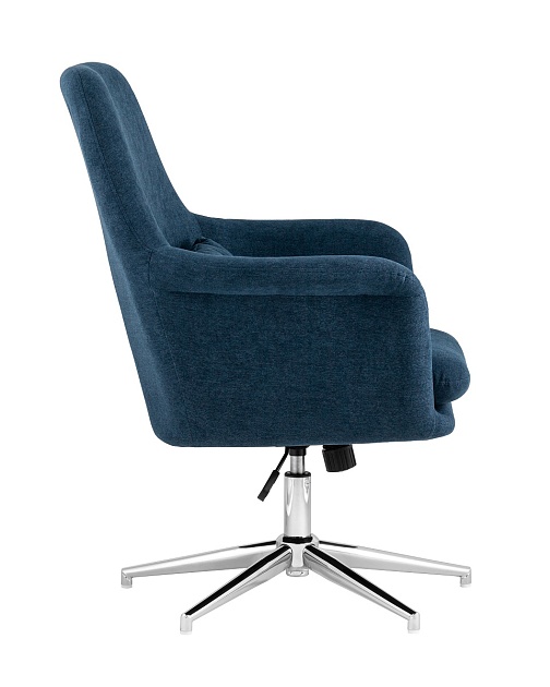 Поворотное кресло Stool Group Рон регулируемое синий AERON X GY702-32 Фото № 4