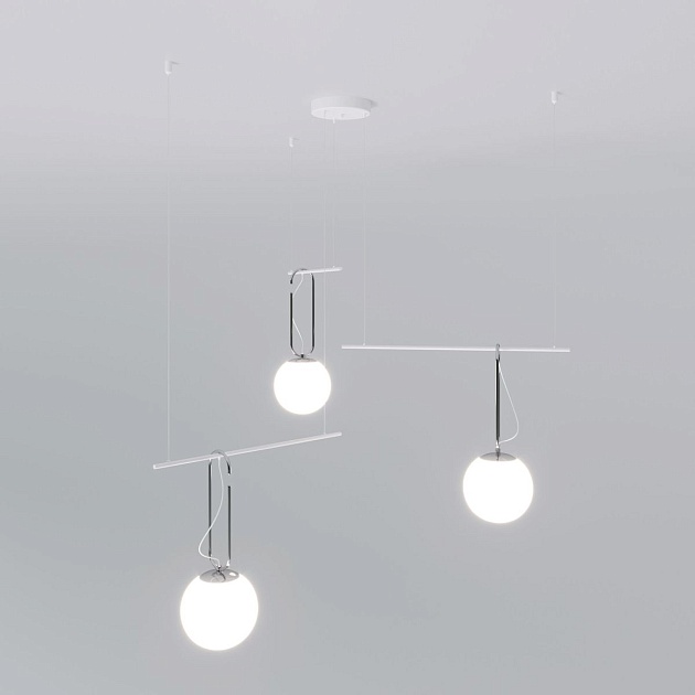 Подвесная люстра Eurosvet Riche 70143/3 белый Фото № 6