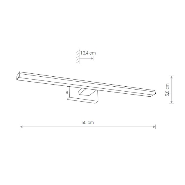 Подсветка для зеркал Nowodvorski Picasso Led 8131 изображение 2 Подсветка для зеркал Nowodvorski Picasso Led 8131 Фото № 2
