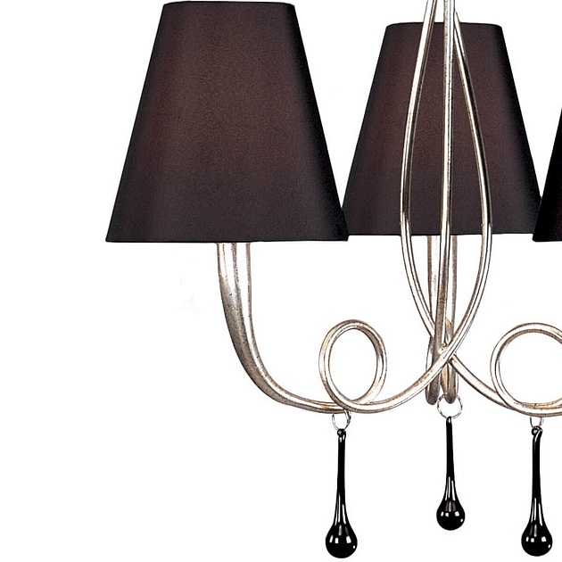 Подвесная люстра Mantra Paola Painted Silver 3532 Фото № 6