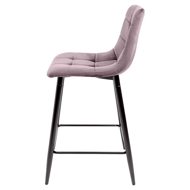 Барный стул AksHome Mia пыльная роза, велюр 78869 изображение 7 Барный стул AksHome Mia пыльная роза, велюр 78869 Фото № 7