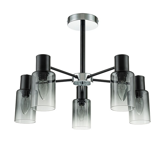 Потолочная люстра Escada Diversity 2120/5P Black Фото № 