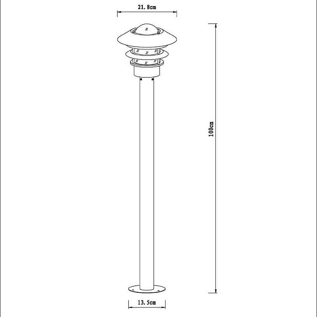 Уличный светильник Lucide Zico 11874/99/12 изображение 3 Уличный светильник Lucide Zico 11874/99/12 Фото № 3
