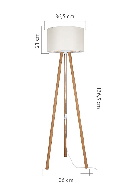 Торшер Toplight Posy TL1617S-01PN Фото № 4