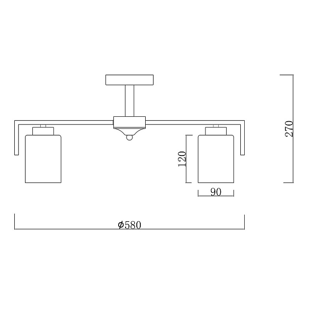 Потолочная люстра Escada Style 1142/5P Gold изображение 2 Потолочная люстра Escada Style 1142/5P Gold Фото № 2