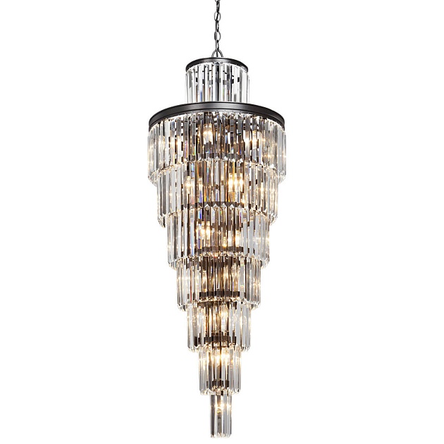 Каскадная люстра Vitaluce V1808-1/12+12+1 изображение Каскадная люстра Vitaluce V1808-1/12+12+1 Фото №